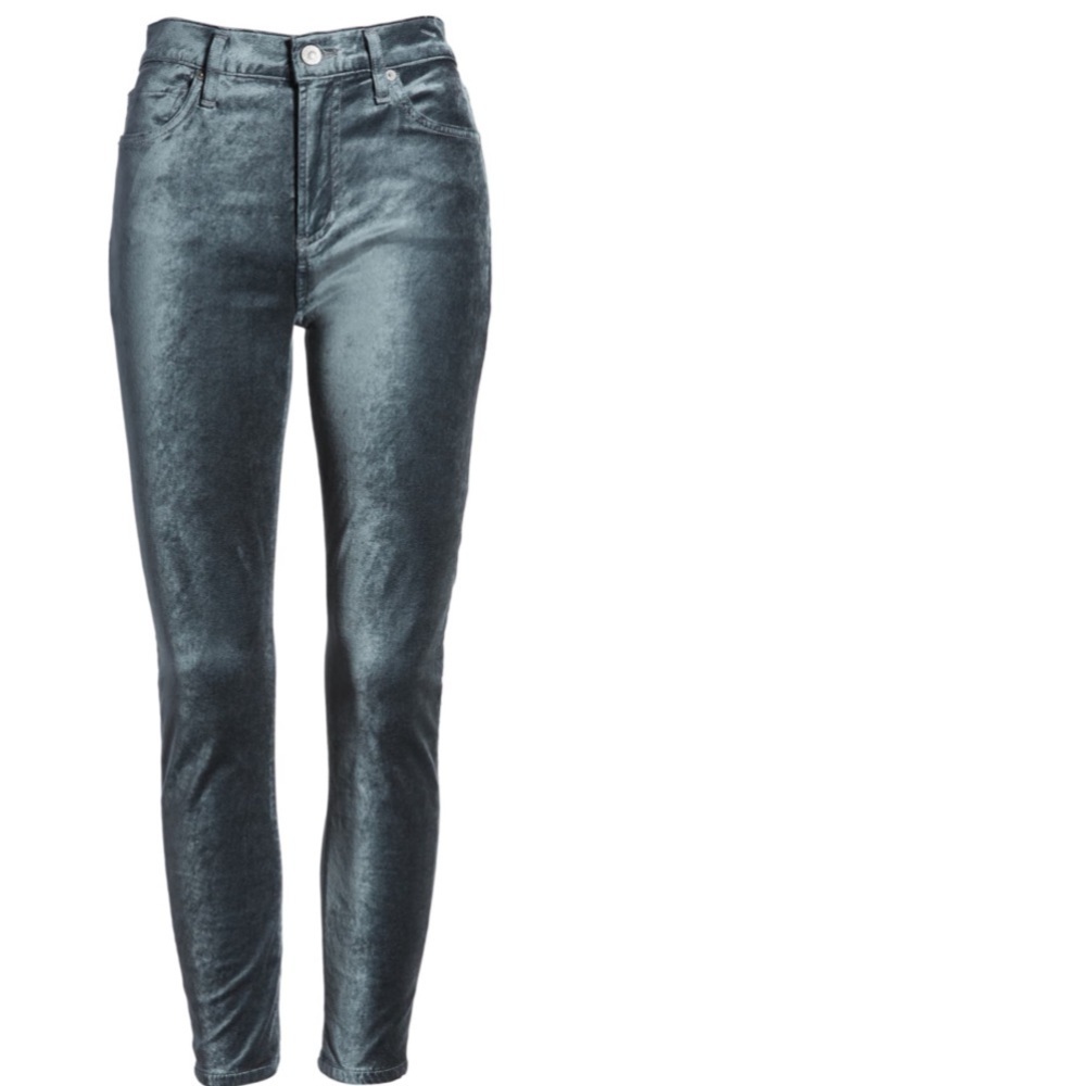 Citizens of Humanity Velvet Harlow Ankle Slim sz25 - Picture 2 of 7